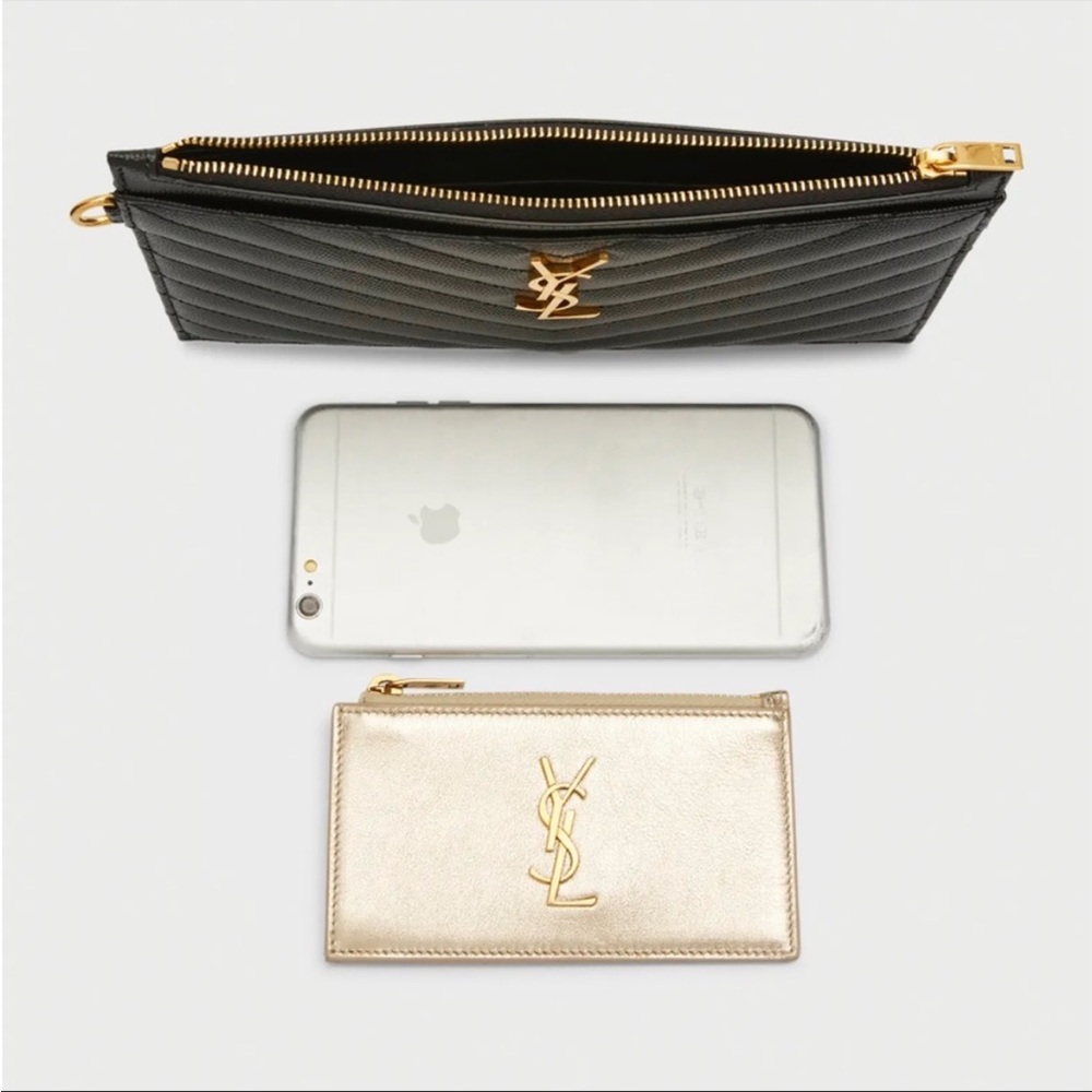 Crema YSL wristlet crossbody - Picture 14 of 17
